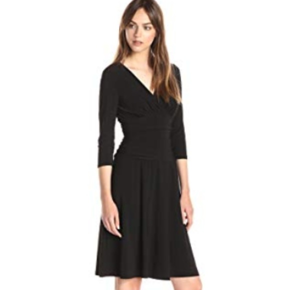 Nine West Ruched-Waist Madelyn Dress - Picture 1 of 2